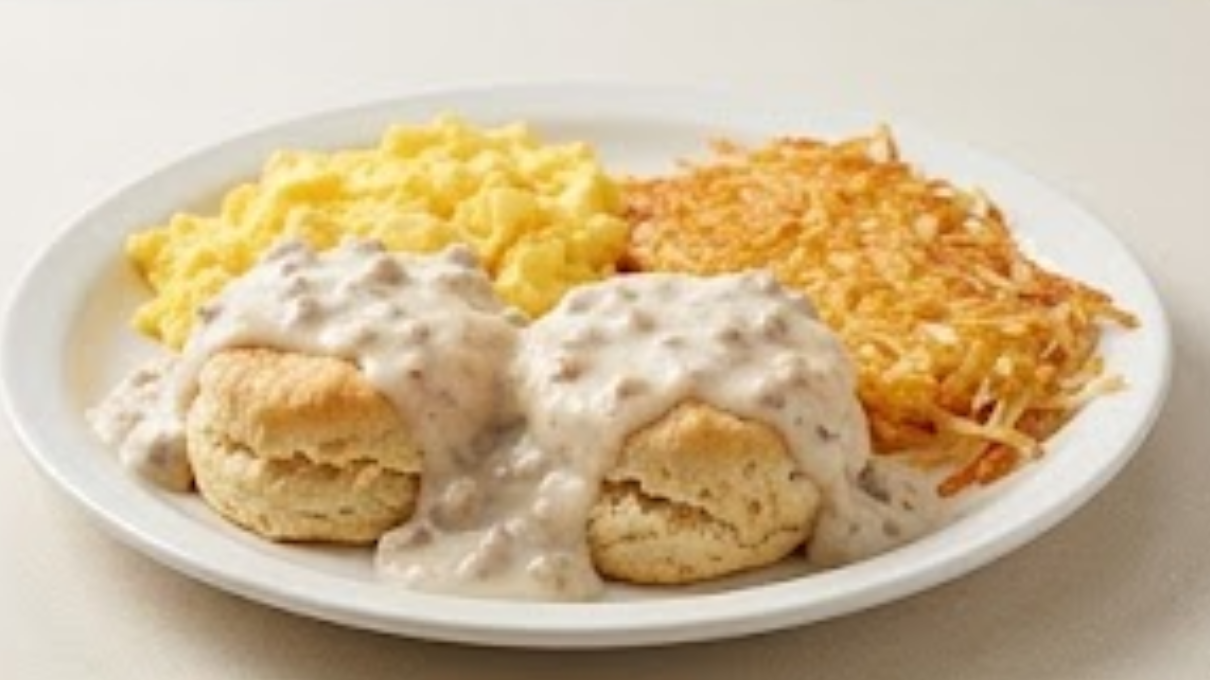 Country Biscuits & Sausage Gravy