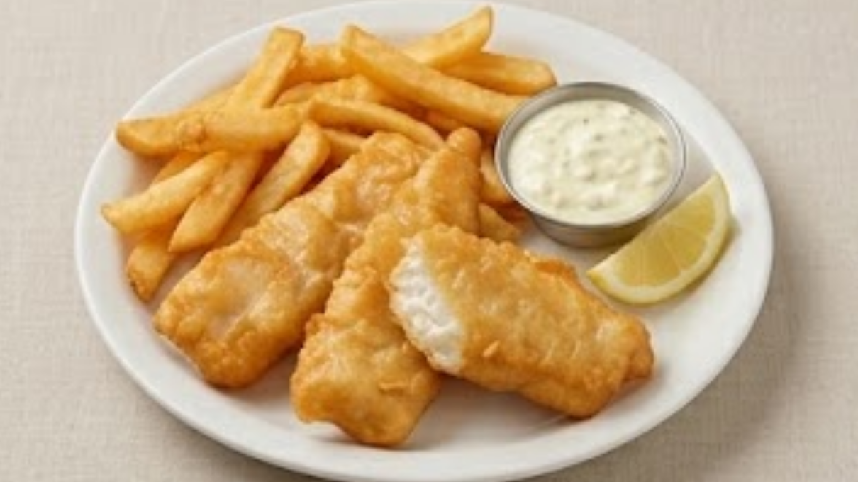Beer-Battered Fish Basket (3pc)